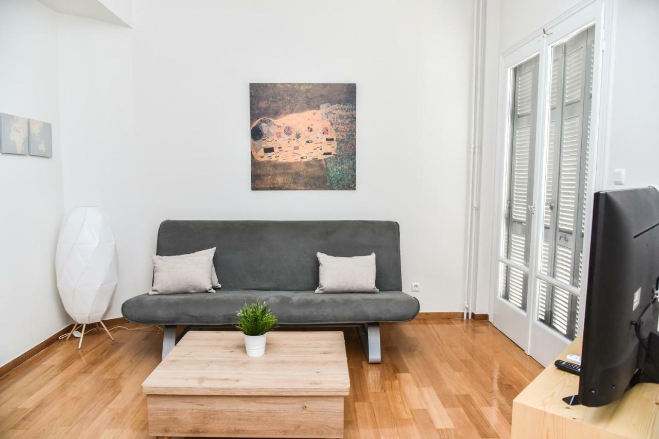 Warm Apartment At Exarchia 1 Bed 2 Pers Athene Buitenkant foto