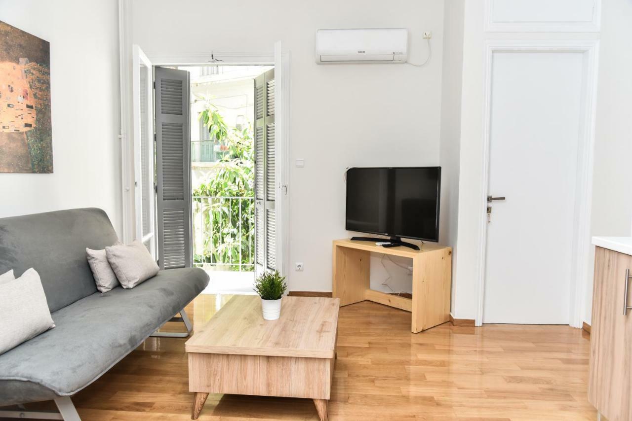 Warm Apartment At Exarchia 1 Bed 2 Pers Athene Buitenkant foto